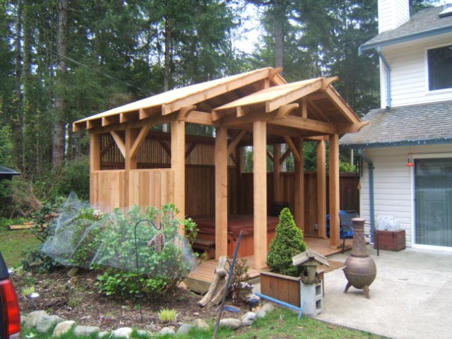 Hot Tub Enclosure